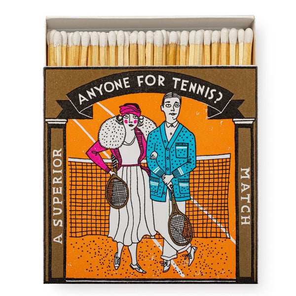 Box Safety Matches Anyone For Tennis?