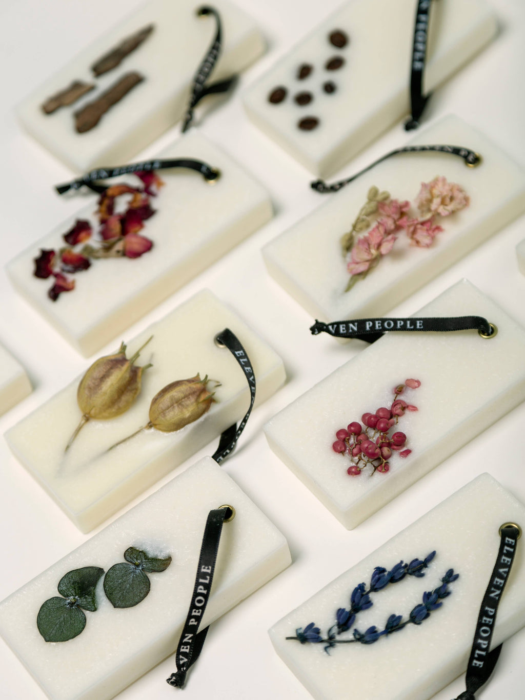 Lavender Palo Santo and Saffran. Closet Wax Bar Freshener