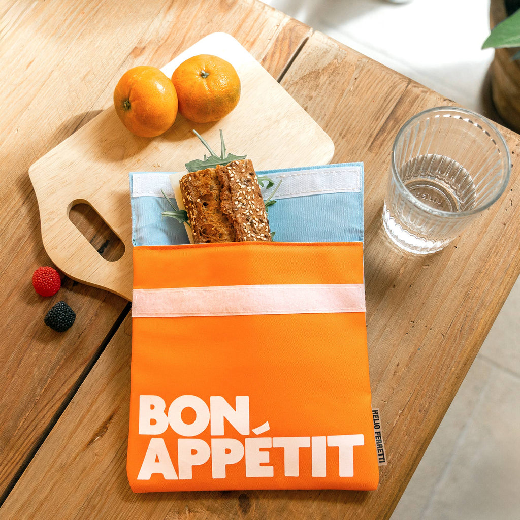 Snack Bag Red| Bon Appetit