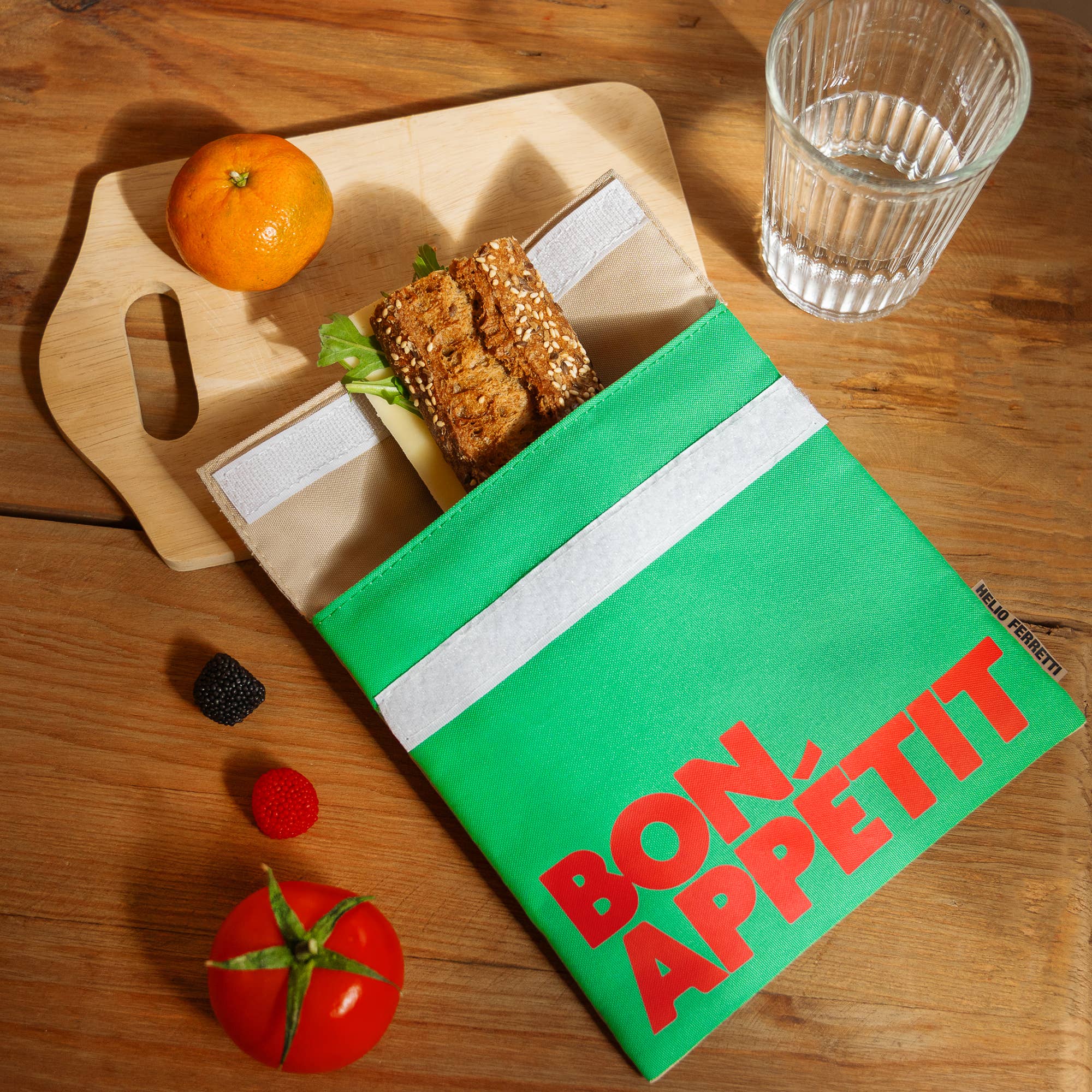 Snack Bag Red| Bon Appetit