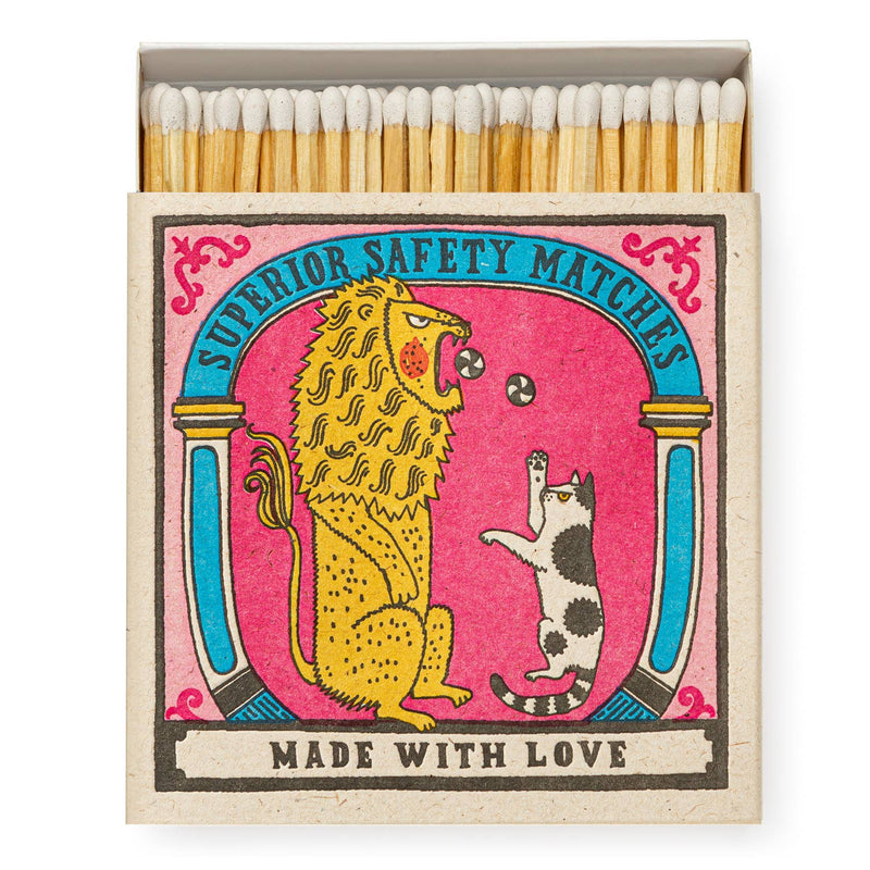Box Safety Matches Big Cat Little Cat