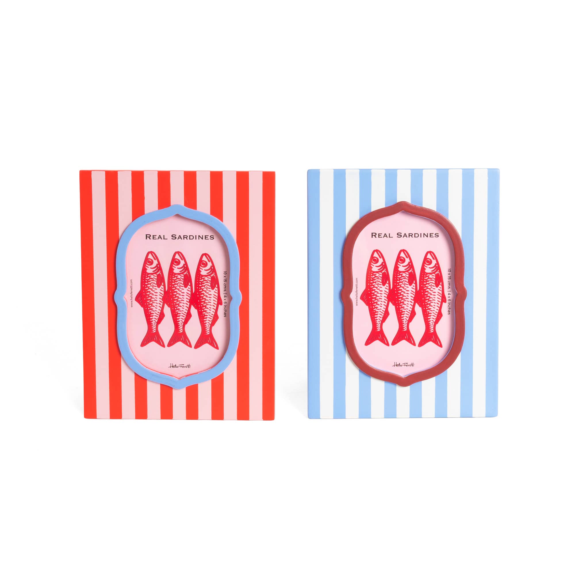 Menorca Photo Frame Blue