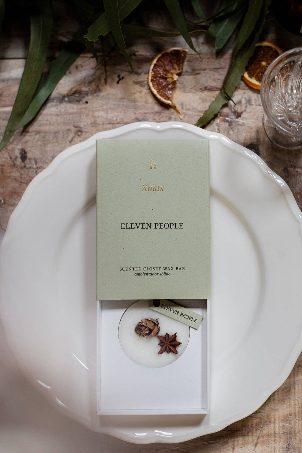 Xmas Christmas Closet Soy Wax Bar Freshener