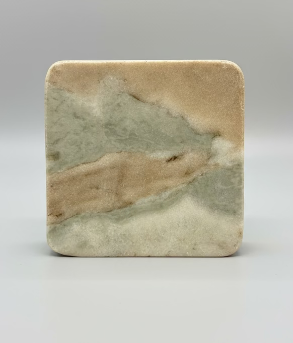 Square Marble Coasters (Set of 4)