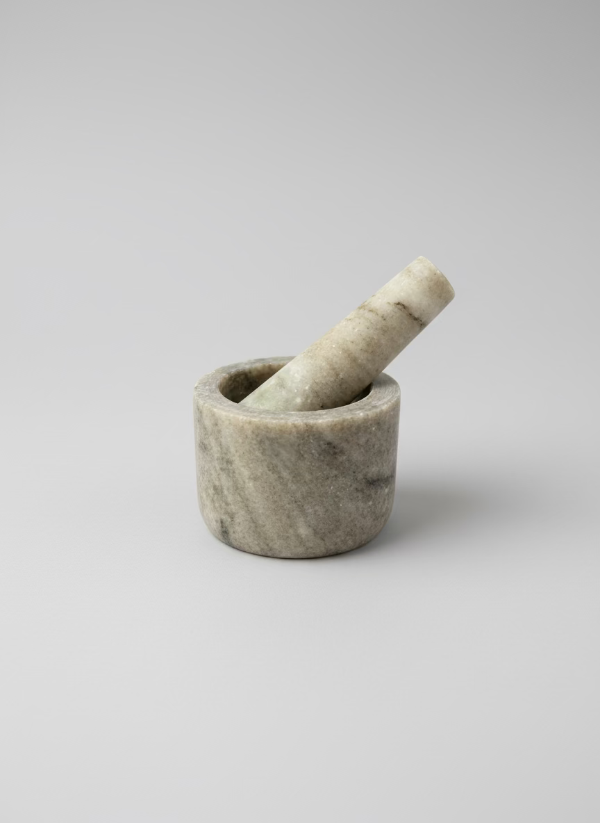 Marble Mortar & Pestle (Assorted Colors)
