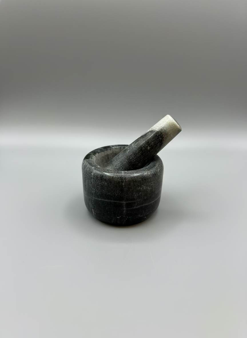Marble Mortar & Pestle (Assorted Colors)