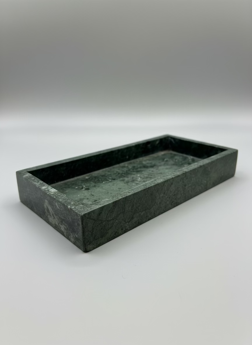 Green Marble Tray