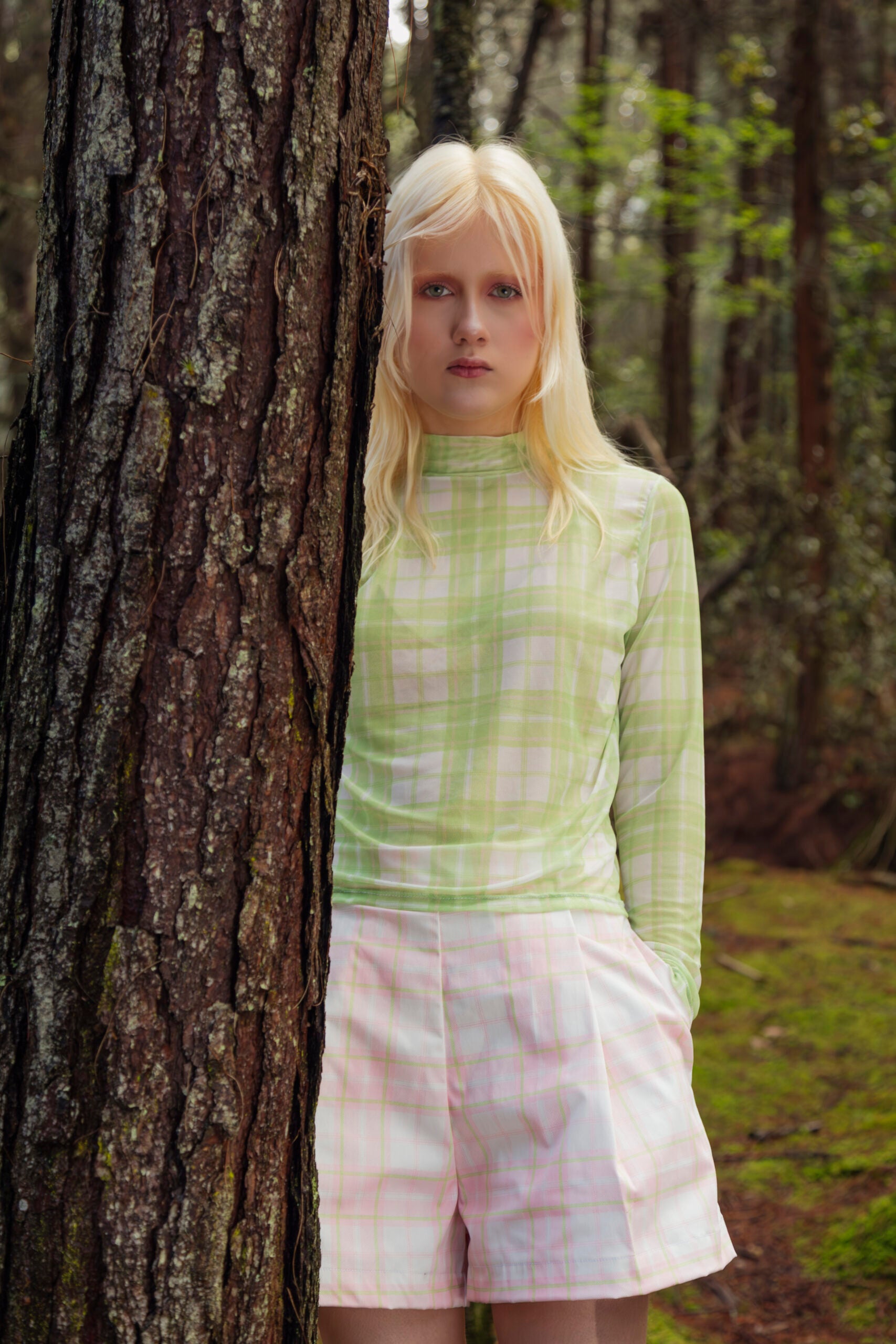 Pinakes Green Top Long Sleeve