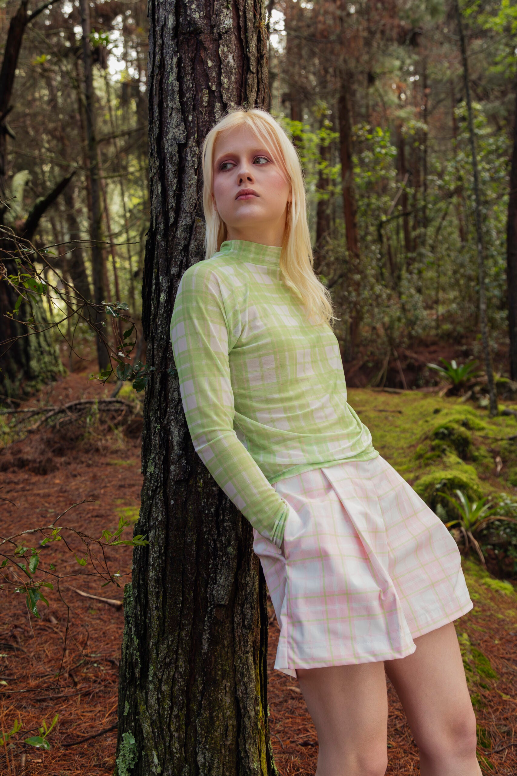 Pinakes Green Top Long Sleeve