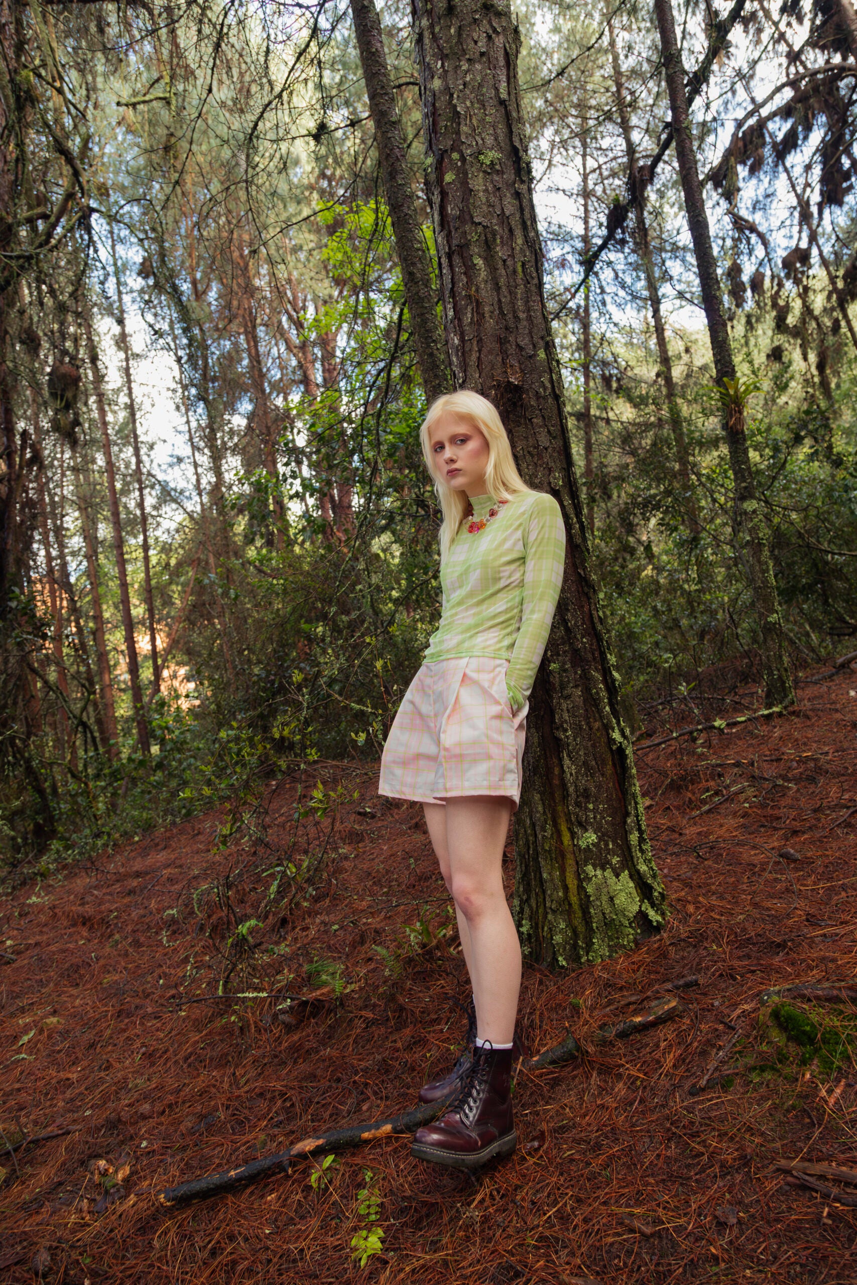 Pinakes Green Top Long Sleeve