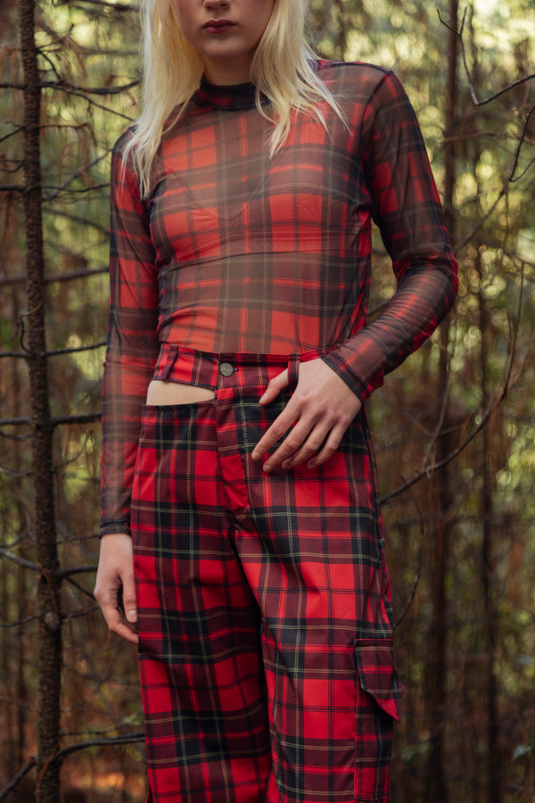 Pinakes Red Top Long Sleeve