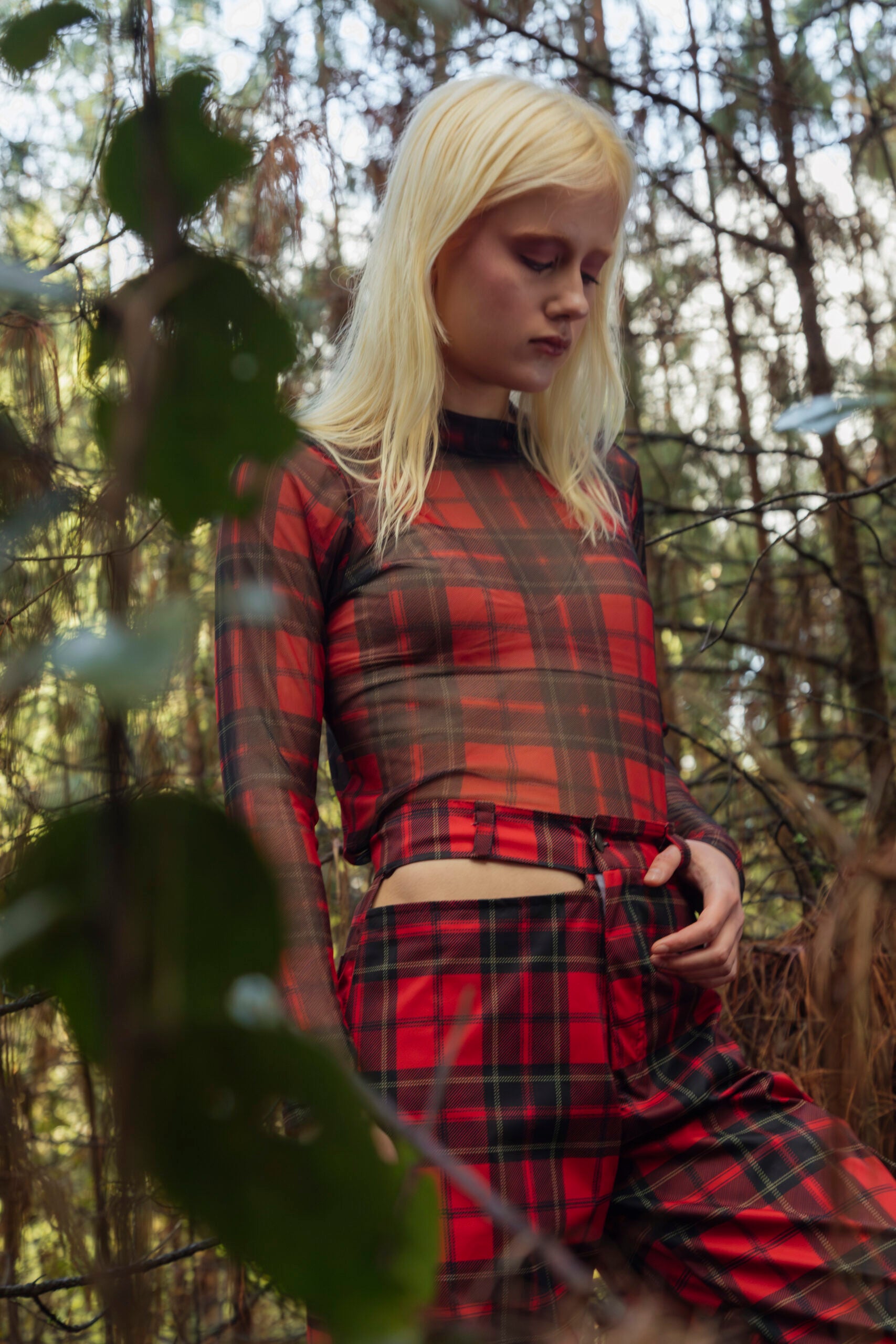 Pinakes Red Top Long Sleeve