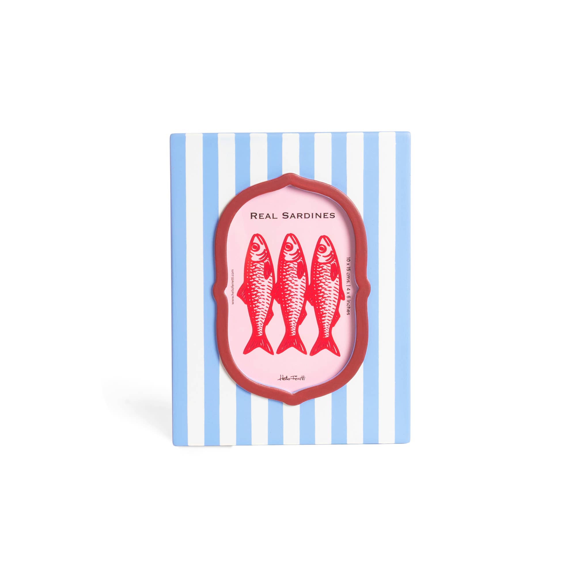 Menorca Photo Frame Blue