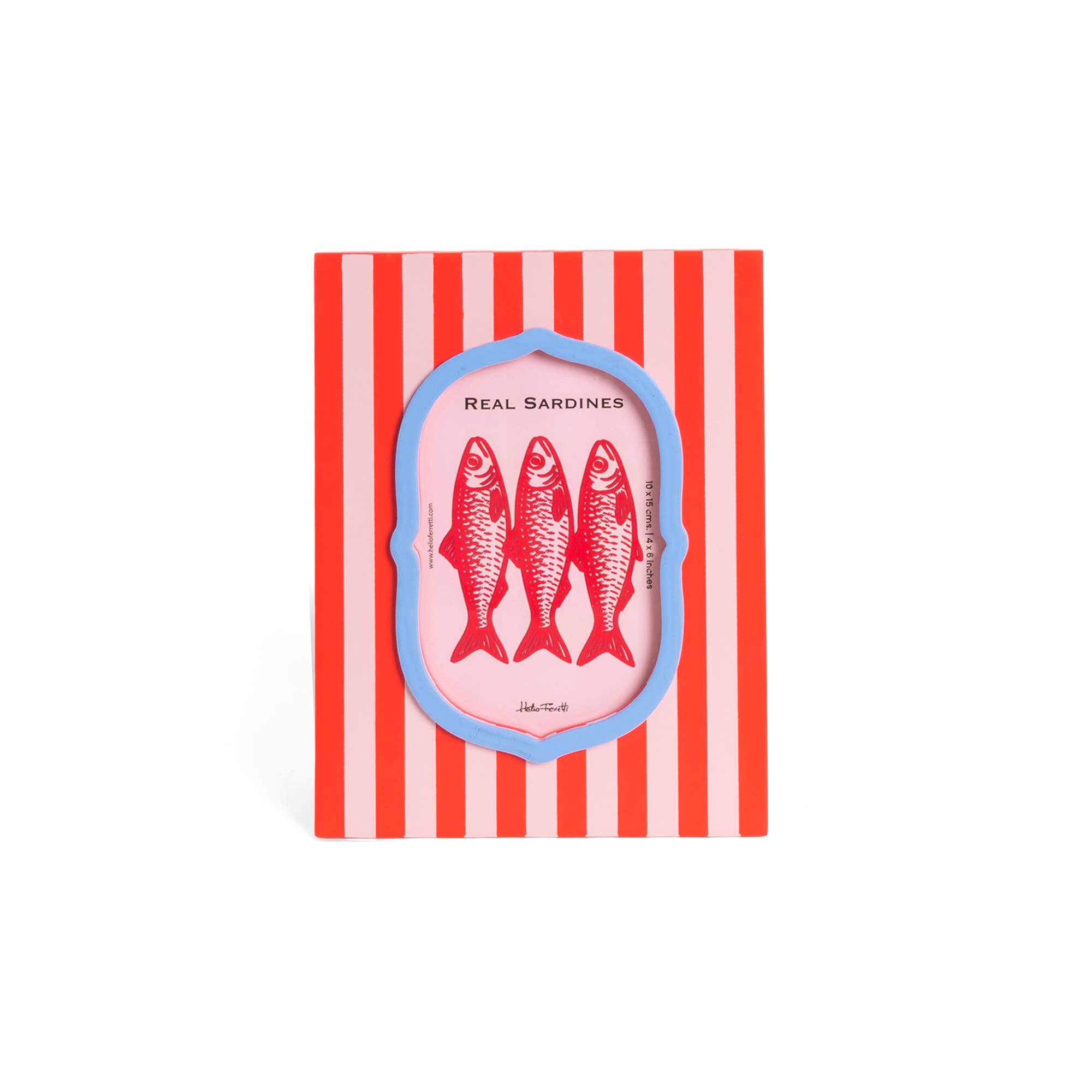 Menorca Photo Frame Blue