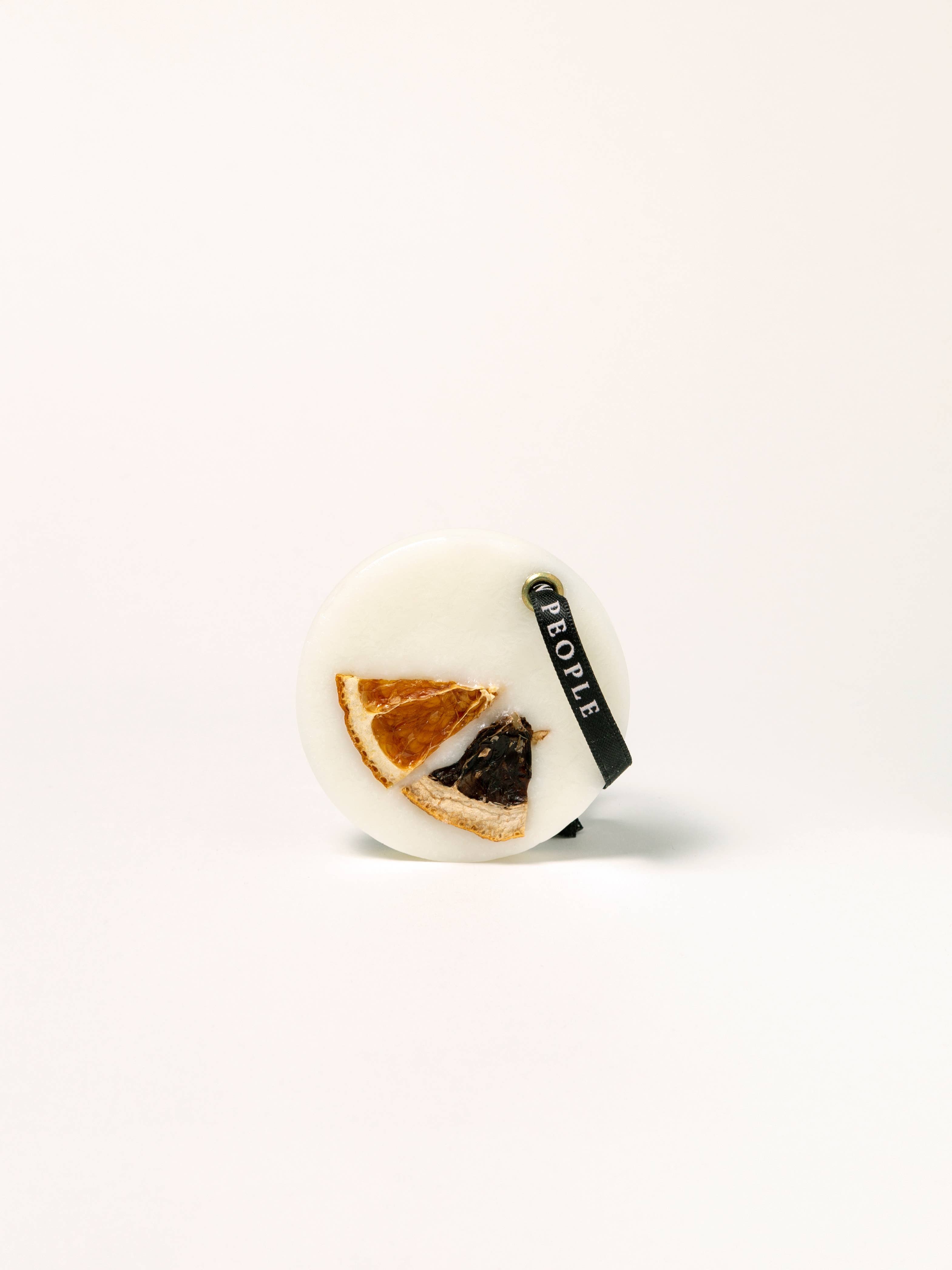 Bergamot, Mandarine and Basil Closet Wax Bar Freshener